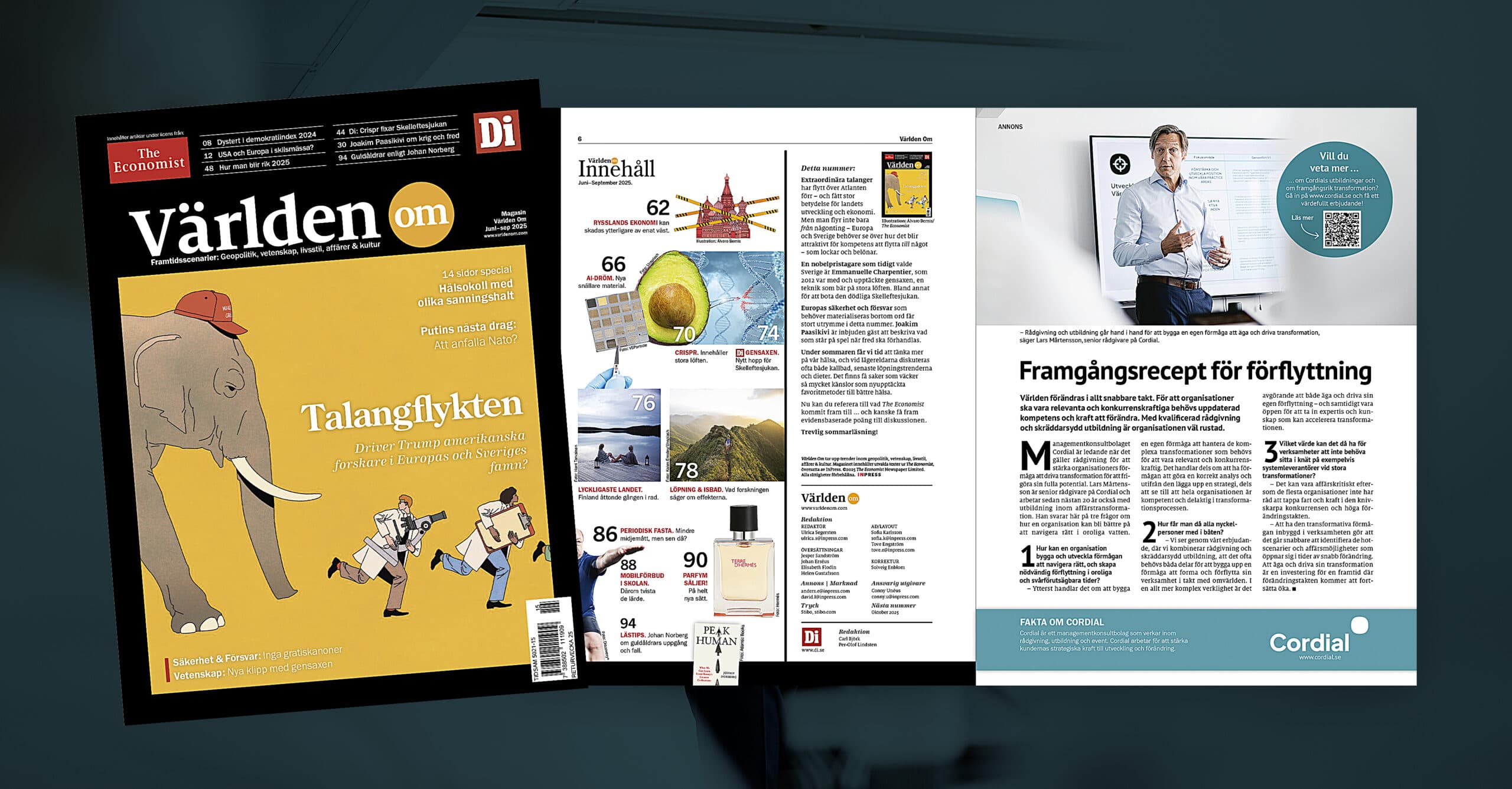 Framgångsrecept för förflyttning