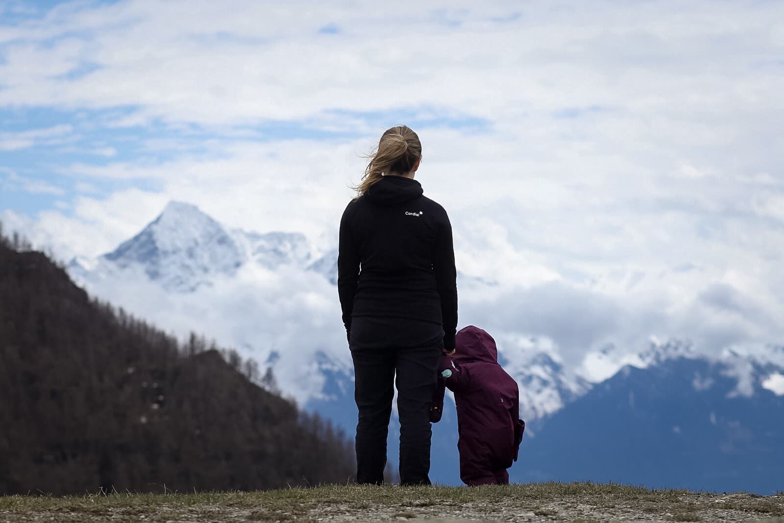 Johanna jobbade från italienska alperna i 8 månader