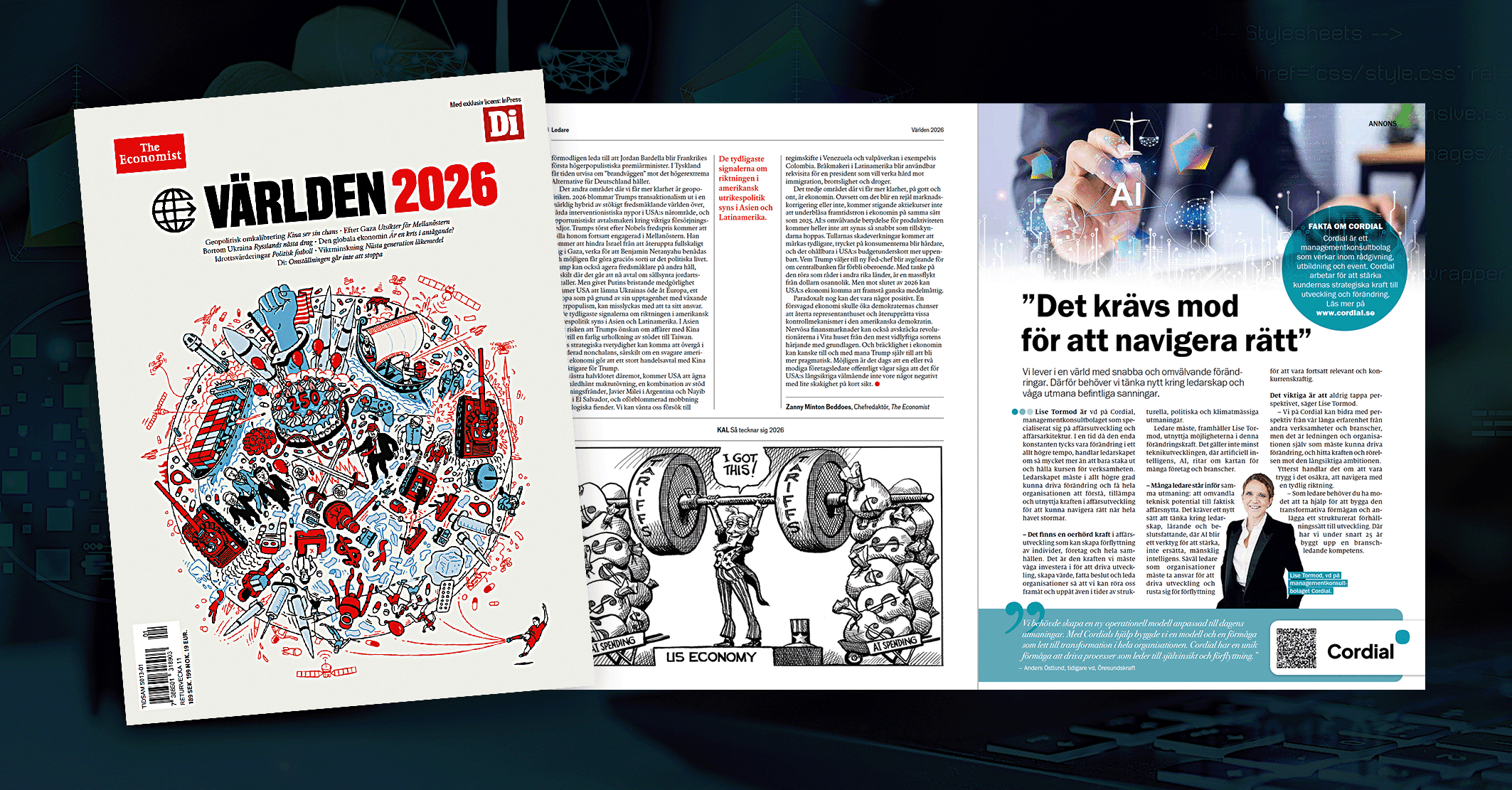 Det krävs mod att navigera rätt